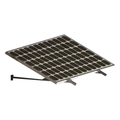 Soporte de Montaje Solar / Perfil de Aluminio Anodizado 1300 mm / Módulos 30-35 mm / Tornillos Autoperforantes Incluidos / Exterior