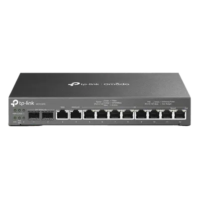 Router Multi-WAN / Controlador SDN Integrado / Switch PoE+ 110 W / 2 SFP 1G / 24,980 Sesiones Concurrentes / 942.1 Mbps