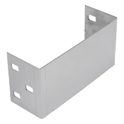 Placa de Cierre para Escalera de Aluminio / Peralte 3 1/4" / Ancho 6" / Incluye Tornillería (CHPCE314X6AK)