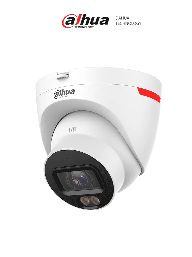 Cámara IP domo Dahua DH-IPC-HDW2249T-S-PRO con WizColor y audio