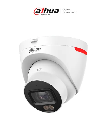 Cámara IP domo Dahua DH-IPC-HDW2249T-S-PRO con WizColor y audio