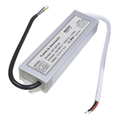 Fuente de alimentación EPCOM POWERLINE WP12DC5A de 12 VDC y 5 A