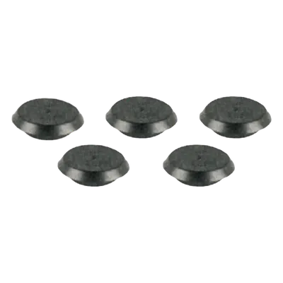 Tapones de plástico / Perforación 3/4" (19 mm) / Paquete de 5 / Instalación en paredes y techos