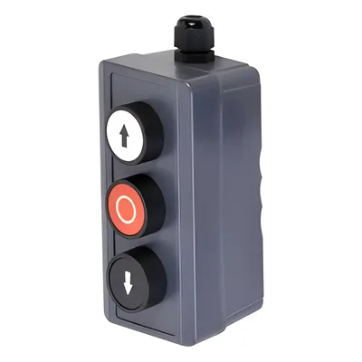 Botonera triple AccessPRO XBS-SW-01 para control de acceso vehicular