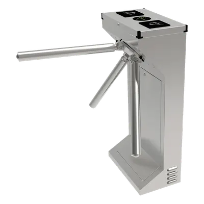 Torniquete Industrial Motorizado / Acero Inoxidable 304 / Bidireccional / Brazo Abatible / 550 mm Ancho de Paso / 18.9 x 11.0 x 37.4 in