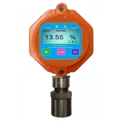 Detector de gas industrial INIM ELECTRONICS INE700IRT-RL con cabezal reemplazable