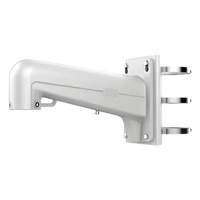 Soporte de poste Hikvision DS-1602ZJ-POLE para domos PTZ de hasta 30 kg