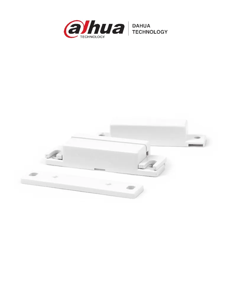 DAHUA DH-ARD313 - Contacto Magnetico Cableado para Puerta y/o Ventana/ GAP: 20 mm/ Material Plástico ABS/ Separadores, Tapas y Tornillos Incluidos ​/ Ideal para uso Residencial o Comercial/