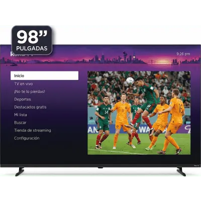 Pantalla Smart TV HORION CK98Q1 QLED de 98 pulgadas y resolución 4K