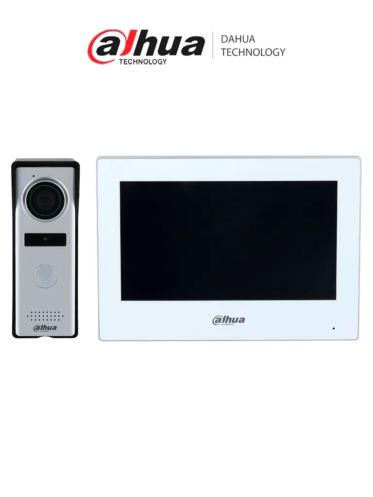 Videoportero DAHUA DHI-KTH01 con monitor táctil de 7 pulgadas y WiFi