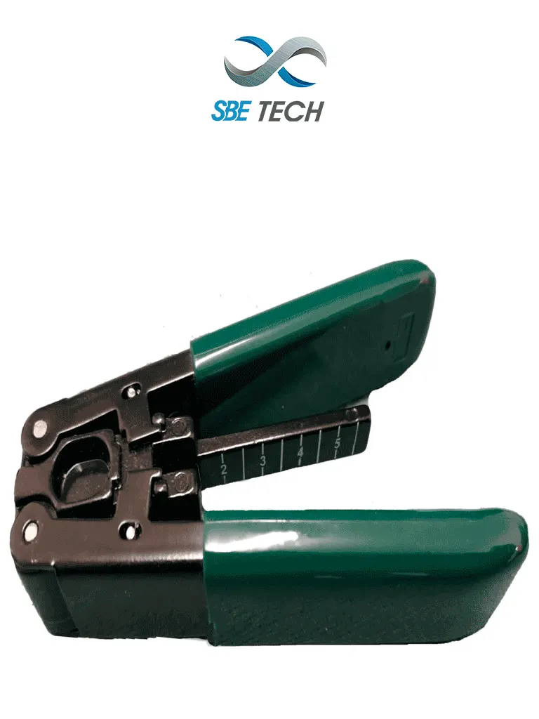 SBE TECH SBE-DESFORDROPM Herramienta desforradora para cable tipo mariposa DROP