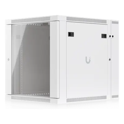 Gabinete rack de pared UBIQUITI UACC-RACK-12U-WALL-SW-G de 12U