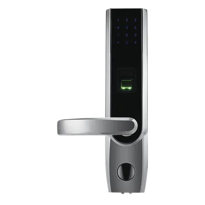 Cerradura autónoma izquierda bluetooth de huella digital, tarjeta de proximidad y contraseña / APP ZKSmarKey