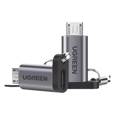 Adaptador USB-C a Micro USB UGREEN 50590 con carga rápida