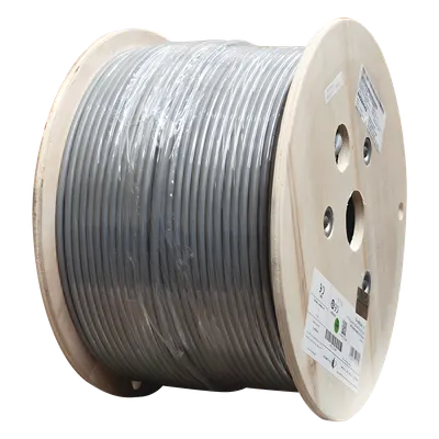 Bobina de cable blindado SIEMON 9A6M4-A5 Cat6A para redes 10G