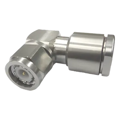 Conector TNC Macho / Ángulo Recto / 0-6000 MHz / 50 Ω / VSWR 1.07-1.12 / CNT-400 RG-8