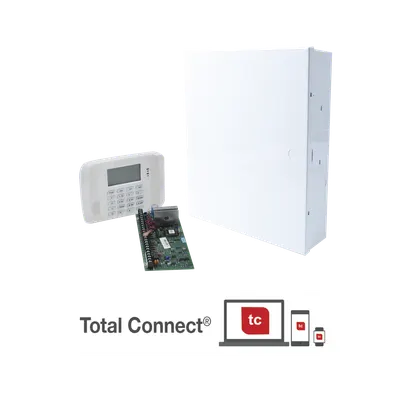 Panel de alarma VISTA-48LA / Teclado-receptor 6162RF / Hasta 64 zonas (48 protección + 16 llavero) / 3 particiones / Serie 5800