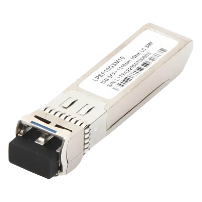 Transceptor SFP+ / 10 Gbps / 1310 nm / Monomodo / 10 km / Hot-Swappable