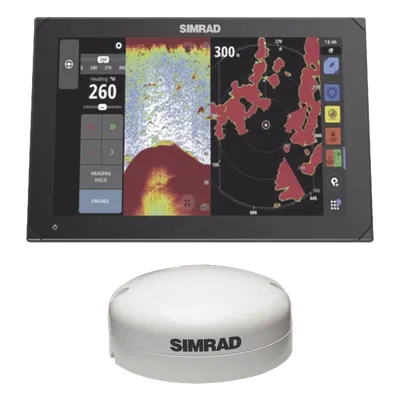Pantalla Multifunción Marina / 12 Pulgadas / Ecosonda 1 kW / GPS GNSS 10 Hz / NMEA 2000 / Wi-Fi / Radar Halo / IP Video