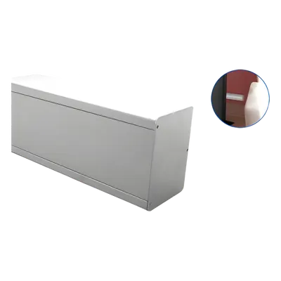 Tapa final de aluminio / Calibre 18 / -20°C a 120°C / 0.042 kg / 1.65 oz / Compatible con sistemas modulares