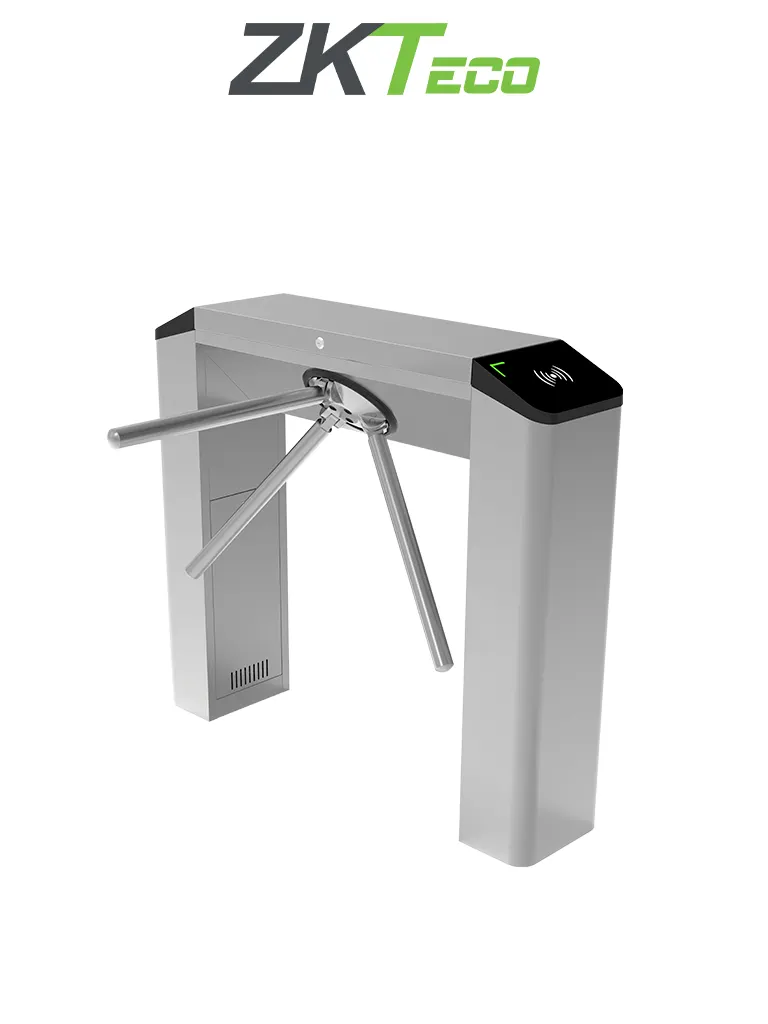 ZKTECO TS2000PLUS - Torniquete Tipo Puente Bidireccional/ Diseño Delgado/ Acero SUS304/ Carril 50 cm/ 25 a 48 Accesos x Min/ 110V/ Exterior Protegido/ Indicador Led/ Desbloqueo sin Energía/ No cuenta con Lectores Panel