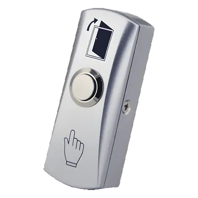 Botón de salida AccessPRO PRO815B con contactos NO/NC y caja