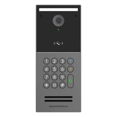 Videoportero IP Inteligente / 2K Ultra HD 4 MP / Ángulo 127° / IA ISP con Análisis de Comportamiento / Lector RFID Dual 13.56 MHz y 125 kHz / 5000 Tarjetas / PoE Integrado / IP66 IK10
