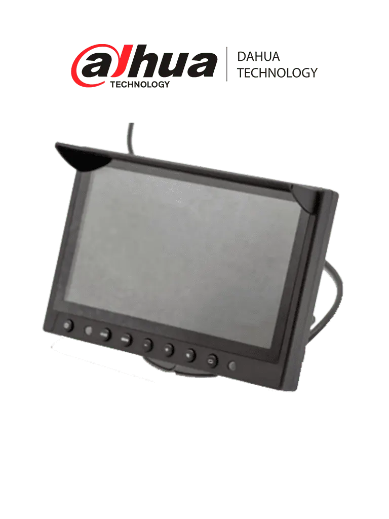 DAHUA DHI-MLCDF7-E  Monitor Led de 7 Pulgadas Widescreen TFT-LCD/ Especial para DVRs Moviles/ Conector M12/ Brillo de 350 cd/