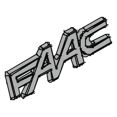 Logotipo de Plastico Para Equipos FAAC