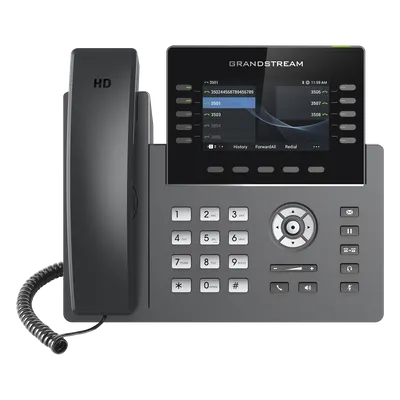 Teléfono IP Grandstream GRP-2615 con Wi-Fi 5 y 40 teclas BLF