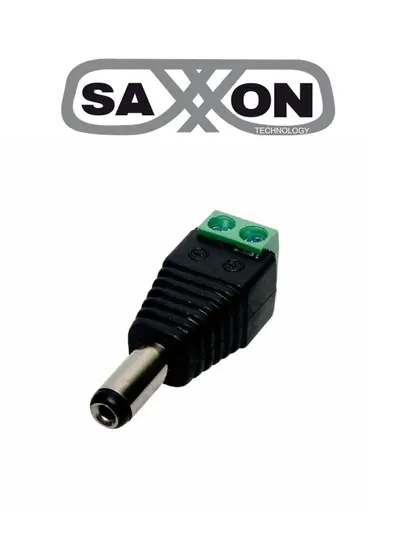 Conector de energía macho SAXXON PSUBR12B, bolsa con 10 piezas