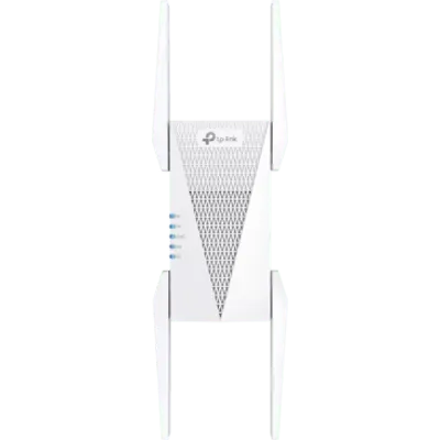 Extensor Wi-Fi 6E / Tri-Banda AXE5400 / 5400 Mbps / Canal 160 MHz / 4 Antenas Externas / Puerto Gigabit