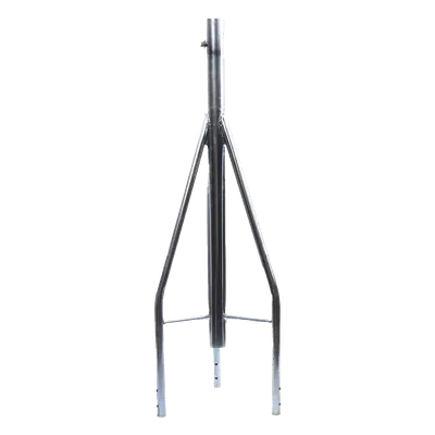 Tramo de Remate para Torre / Tubo Central 2' Calibre 18 / 3 Opresores para Pararrayo / Galvanizado por Inmersión en Caliente / Compatible con STZ-30G