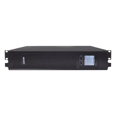 UPS de 1000VA/900W / Topología On-Line Doble Conversión / Entrada y Salida de 120 Vca / Clavija de Entrada NEMA 5-15P / Pantalla LCD Configurable /Formato Rack/Torre (EPU1000RTOL2U)