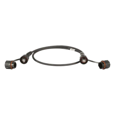 Cable patch industrial PANDUIT ISTP6X2MBL Cat6A blindado de 2 m
