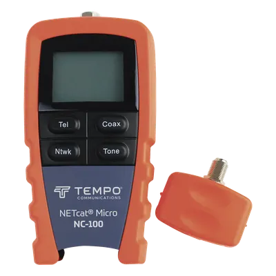 Probador de cable TEMPO NC-100 para redes y líneas telefónicas