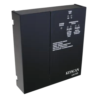 Controlador de Acceso / 1 Puerta / PoE o 12 VCC / Doble Procesador / 45,000 Tarjetas / Ethernet Wiegand