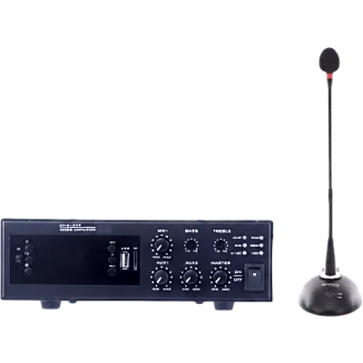 Kit de amplificación EPCOM PROAUDIO EPB120E/MIC de 120 W con micrófono