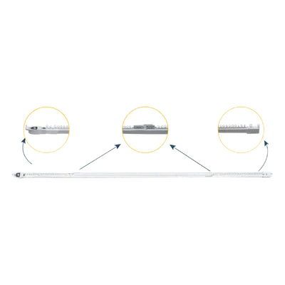 Riel motorizado SOMFY RIELRETRACURTAIN para cortinas de hasta 4 m