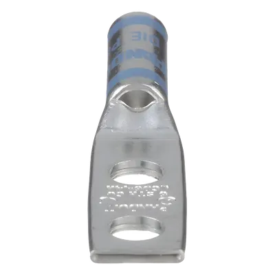 Terminal de compresión PANDUIT LCD6-14A-L doble ojillo para 6 AWG
