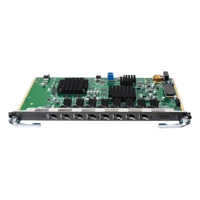 Placa de Servicio / 8 Puertos Combo XGSPON&GPON / 100 Gbit/s Forwarding / Split 1:256 XGSPON / Split 1:128 GPON / 20 Km / 65.6 ft / Hot Swap