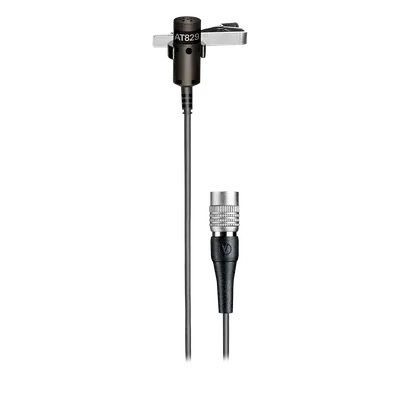 Micrófono Lavalier Inalámbrico / Condensador Cardioide / 1.4 m (4.6 ft) / Patrón Polar 120° / Conector 4 Pines Lock / 2.4 g / 24 mm x 10.5 mm