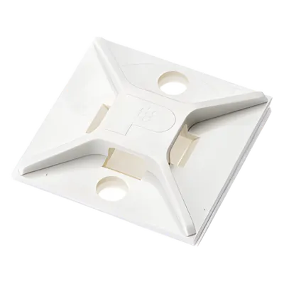 Base adhesiva PANDUIT ABM2S-A-C para organizar cables en interiores