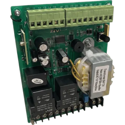 Tarjeta Electrónica para Operador / Entradas de Contacto Seco / Control de Apertura y Cierre / Señal de Paro de Emergencia