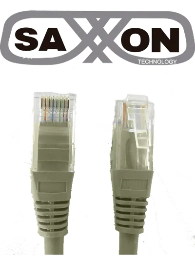 Cable patch cord SAXXON P5E2UG UTP Cat 5e de 2 metros