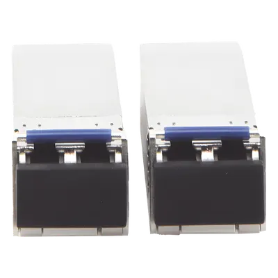 UFiber Módulo SFP+ 10G, transceptor MiniGibic MonoModo 10 Gbps, distancia 10 km, conectores LC, paquete de 2 piezas