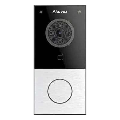 Videoportero IP Akuvox E12W con cámara de 2 MP y acceso NFC