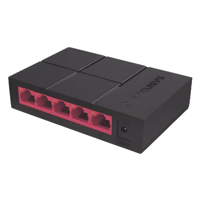 Switch de escritorio Mercusys MS105G con 5 puertos Gigabit