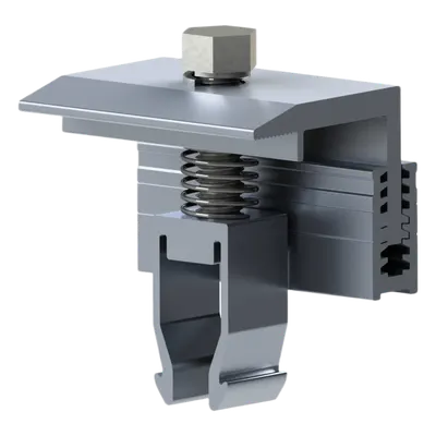 Sujetador final EPCOM POWERLINE EPLEC5NTAL50 para riel 21, ajuste de 25 a 40 mm