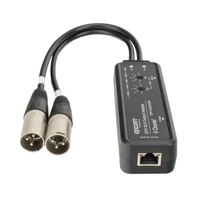Extensor de audio EPCOM PROAUDIO EPP-AUD2XDE con 2 canales XLR
